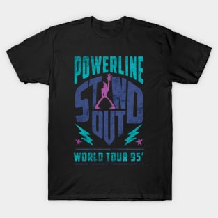 Powerline stand out world tour 95 T-Shirt